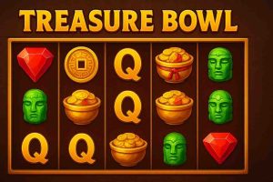 Treasure Bowl no 2000BR com tema asiático e símbolos dourados