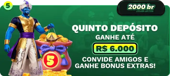 Bônus e promoções exclusivas para jogadores no 2000BR